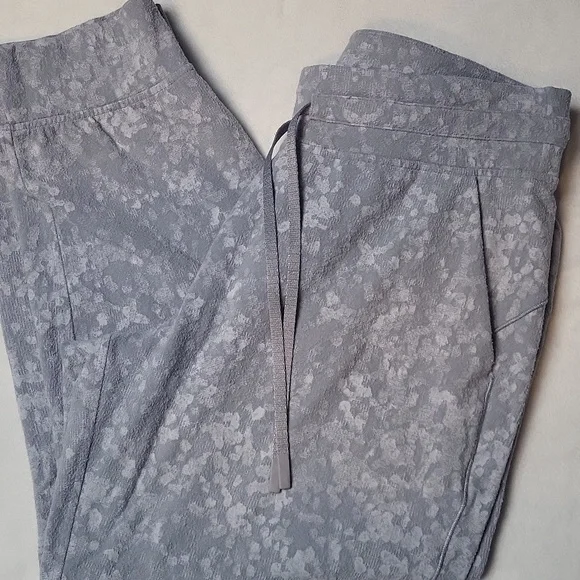 Lululemon Ready to Rulu Jogger Crop Pants Size‎ 10 Grey Spritz Jacquard - Picture 11 of 11